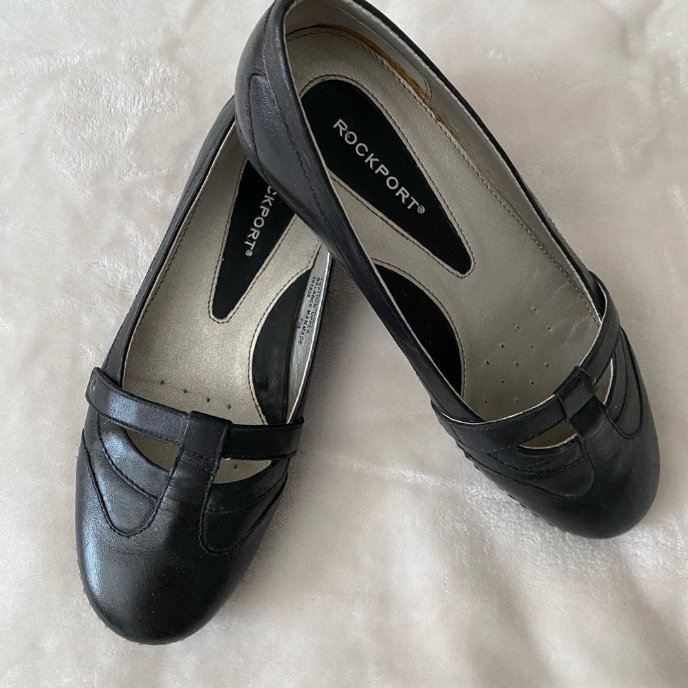 Rockport Black Ballet Flats women’s size 6